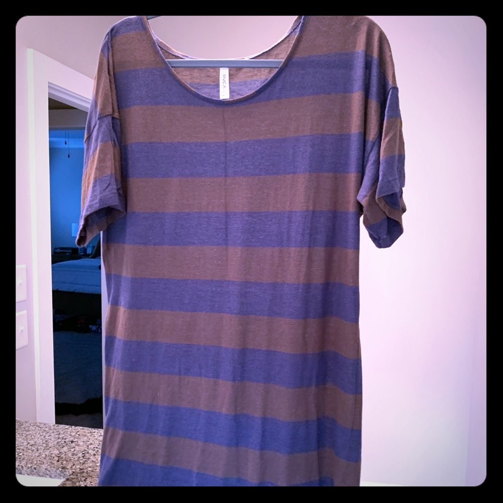 RVCA tee shirt dress M/L